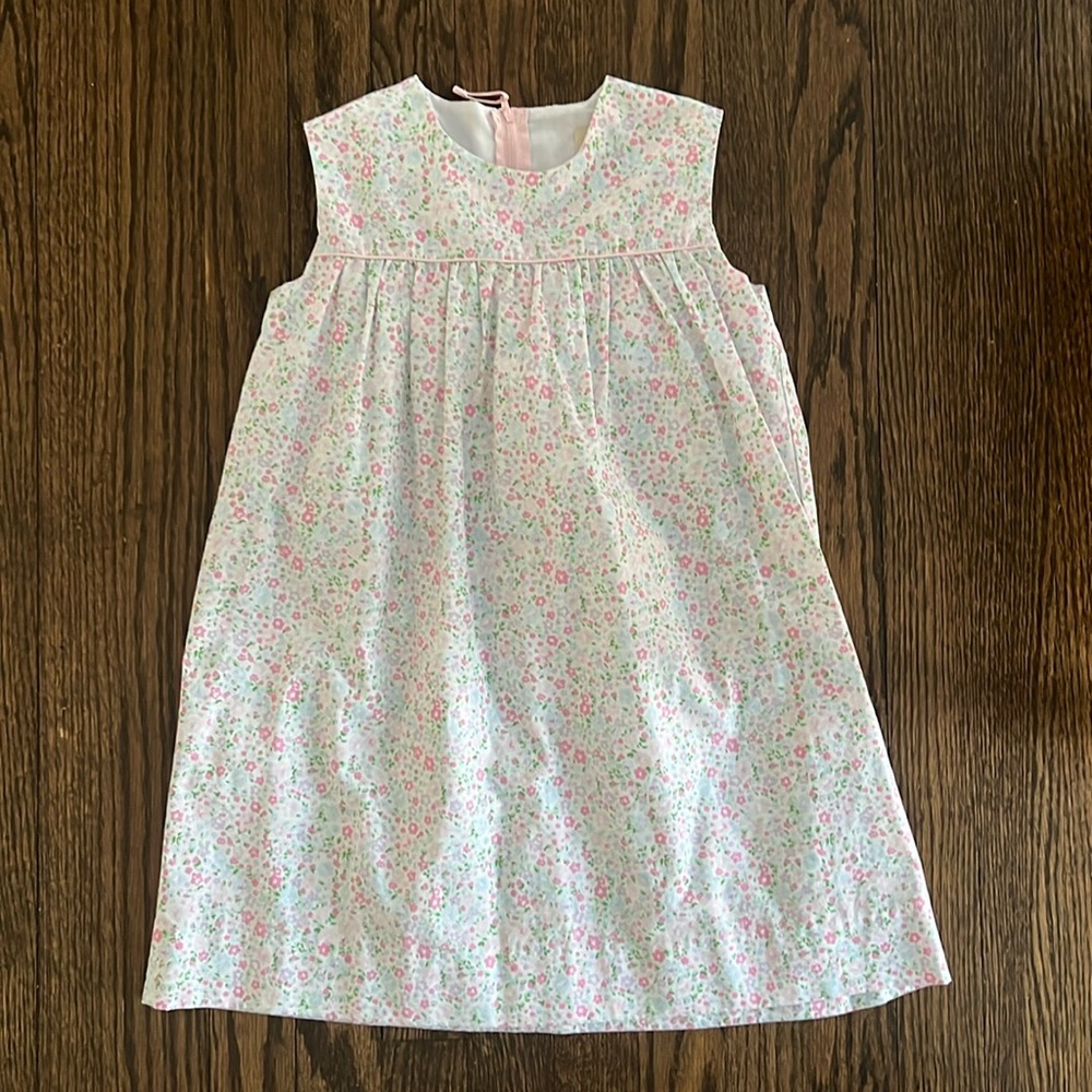 EUC! The Beaufort Bonnet Company Girls Pink Floral Dress